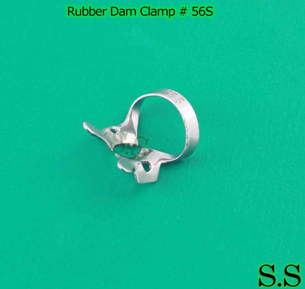 Endodontic Rubber Dam Clamp # 56S Dental Instruments