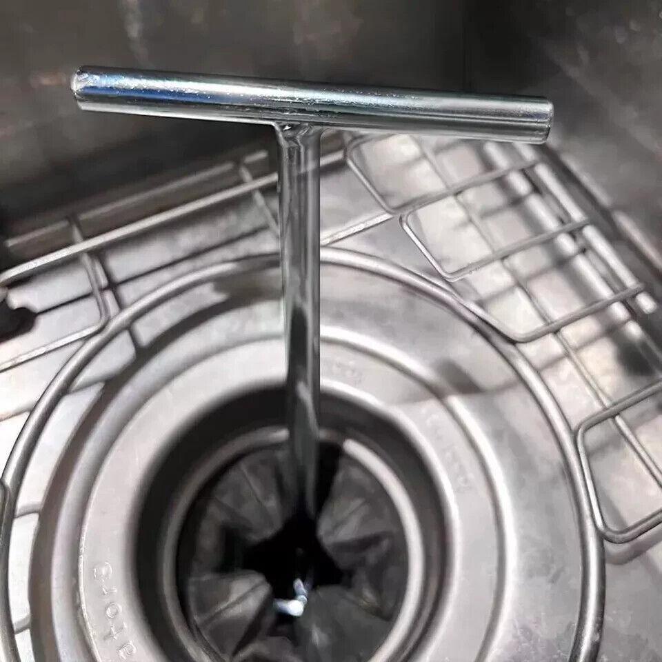 Garbage Disposer Unjamming Wrench Silver Garbage Disposal Wrench Tool Garbage