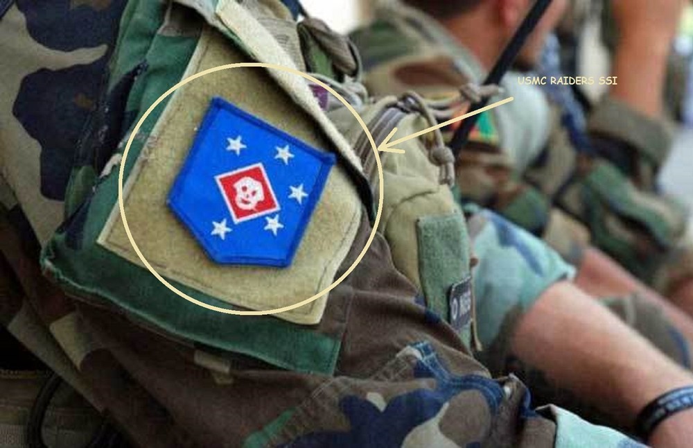JOINT SP OPS TASK FORCE USMC FORCE RECON vêlkrö subdued PATCH: MARSOC RAIDERS