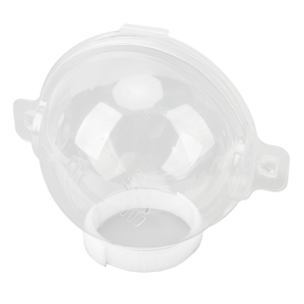 Cat Transparent Muzzle Breathable Prevent Biting Licking Adjustable Cat Hood