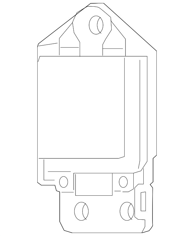 Genuine Nissan Blind Spot Detection System Warning Sensor 284K1-9DL1A