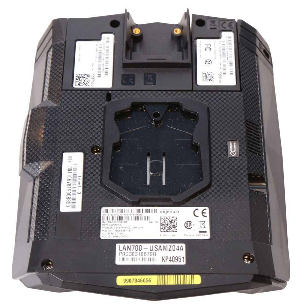 Ingenico lane 7000 Payment Terminal with Cables