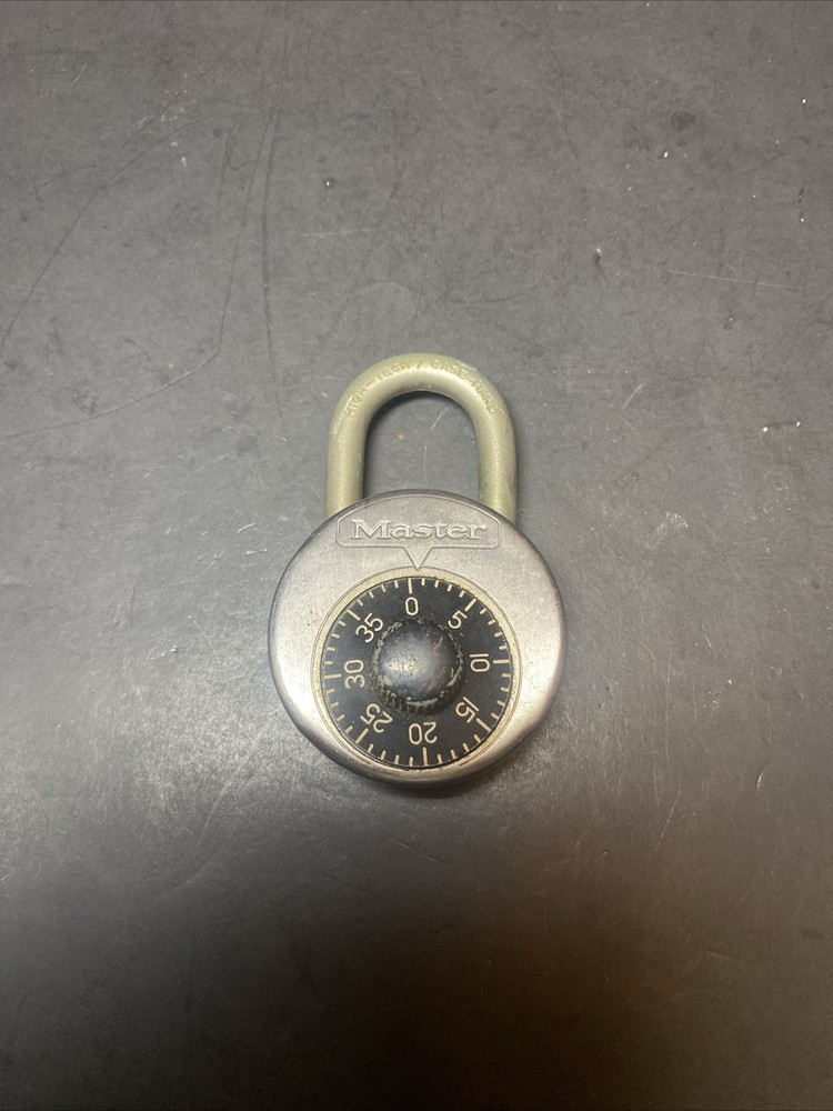 Master Lock Combination Lock Padlock