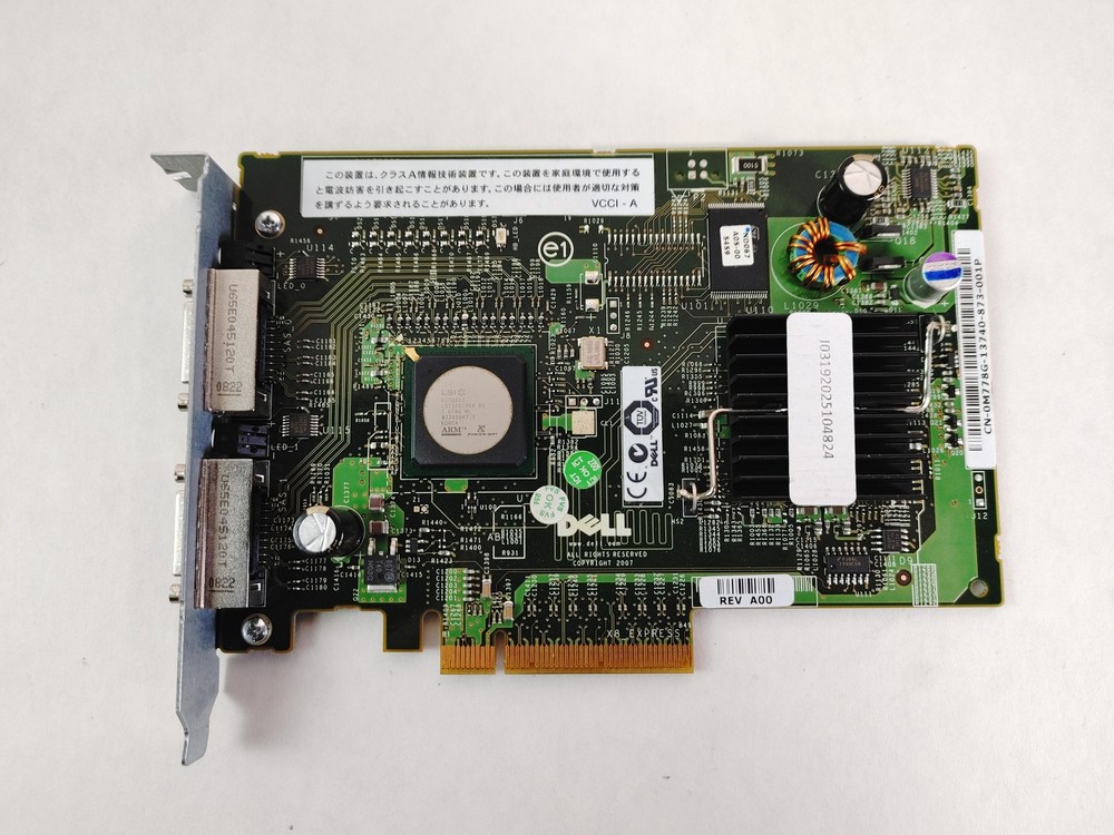 Dell SAS 5/E 8-Port Express x8 HBA Raid Controller Card M778G