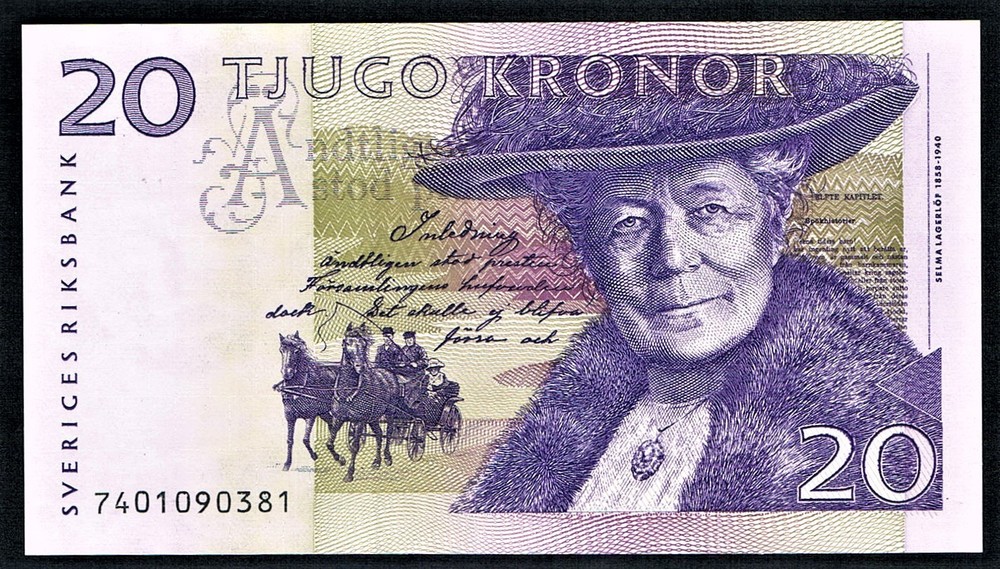 SWEDEN - 20 KRONOR 1997 UNC P 63a