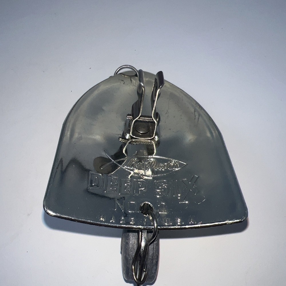 Les Davis Deep Six Trolling Diving Sinker No. 2 Chrome USA