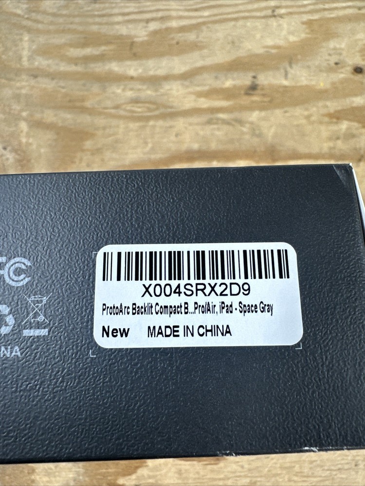 Protoarc Multi-Device Backlit Mac Keyboard And Mouse Combo Model KM90-A- Opened