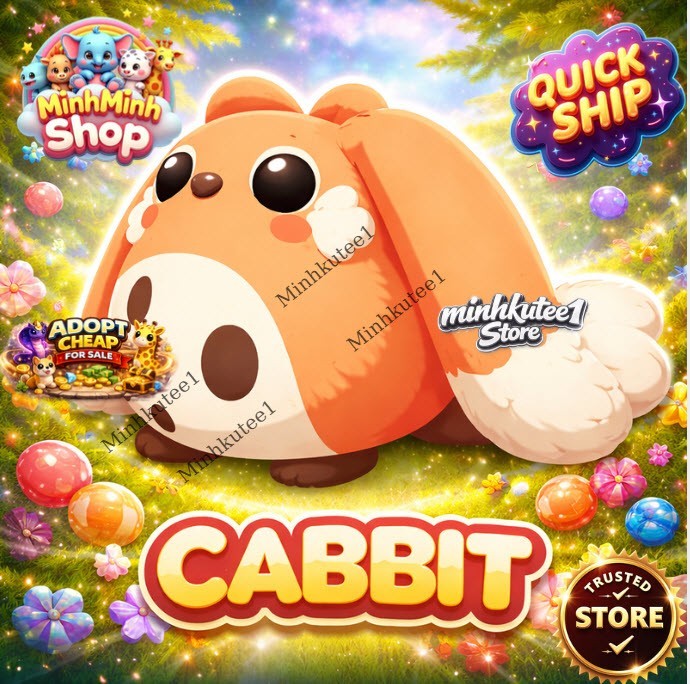 ✨ Cabbit Pet – Cute Rare Pet | Cheap Adopt M2e | Fast Delivery ⚡Trusted Store