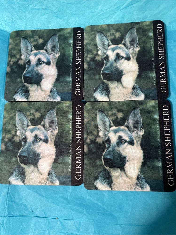 XPRESS CANINE COASTERS GERMAN SHEPHERD DOG