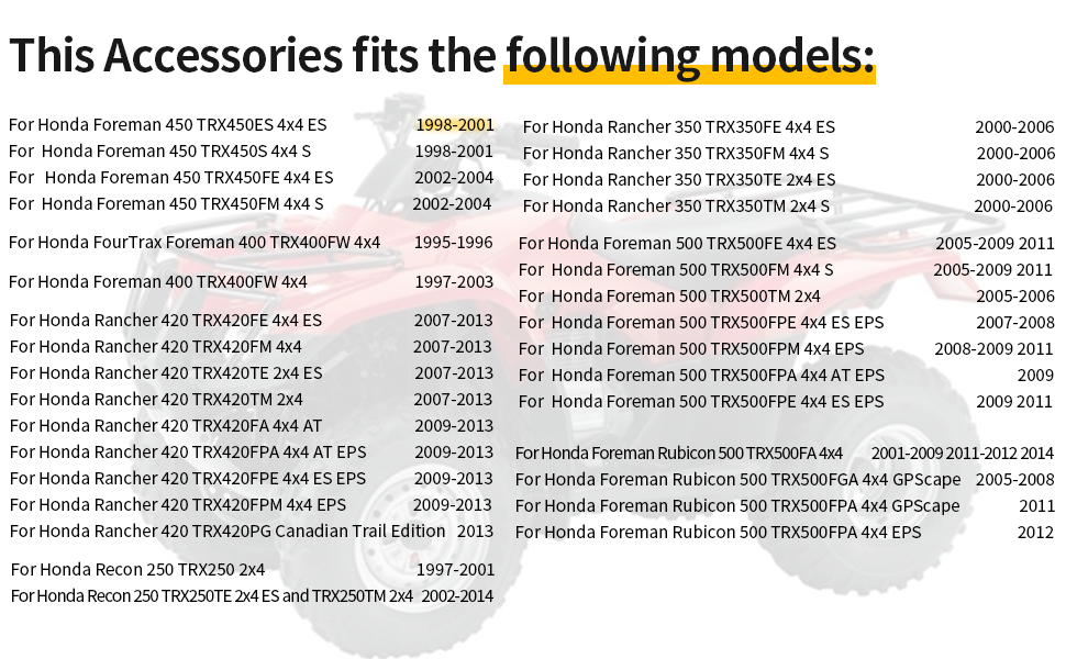 Fuel Valve Petcock & Lever Screw For Honda Rancher 420 TRX420 2007-2013