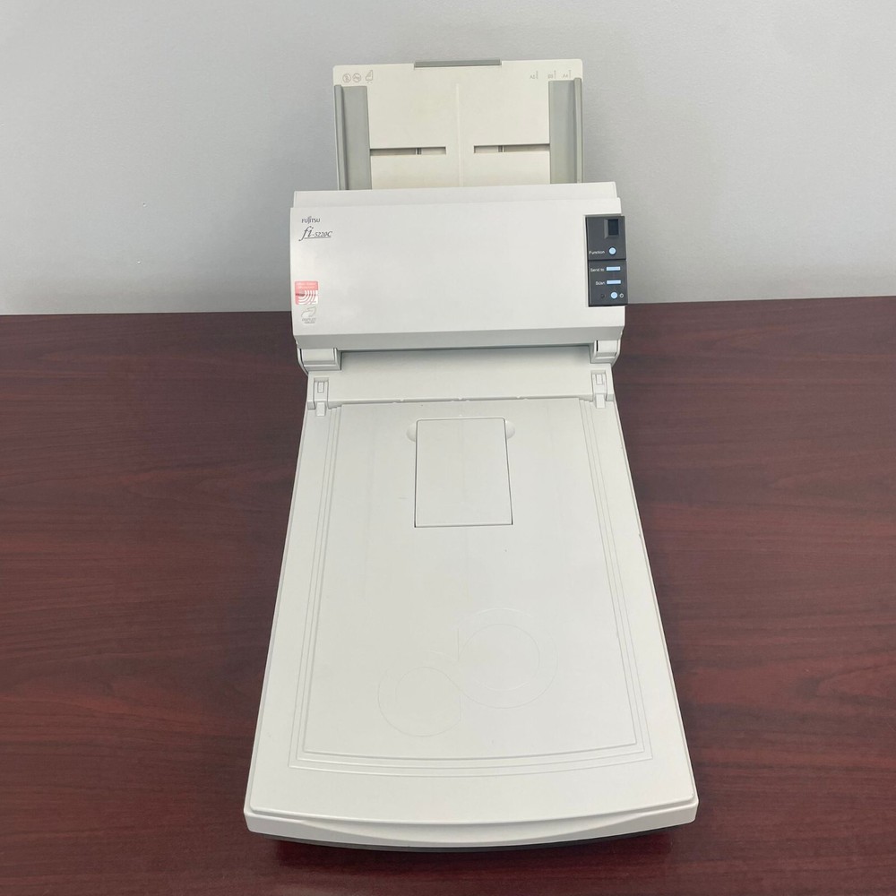 Fujitsu fi-5220C Color Flatbed Scanner ADF Duplex Document