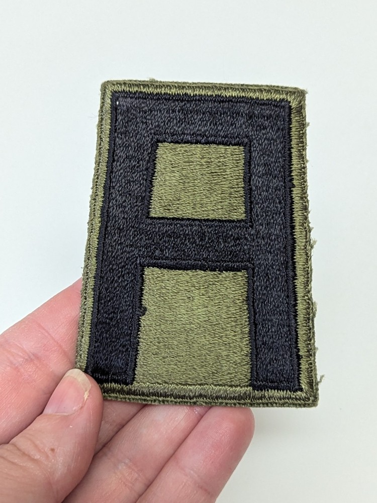 WWII US First 1st Army SSI Shoulder Patch Insignia - Original ? Good Shape