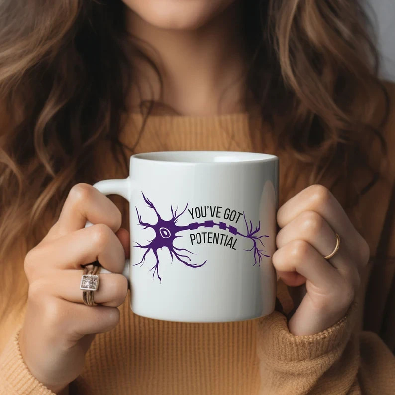 Neuron Mug Biology Science Coffee Cup Gift