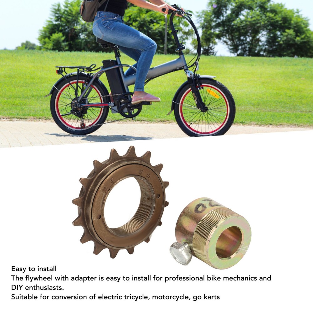 16T Freewheel With 20mm Adapter Replacement Easy Installation Fl NY