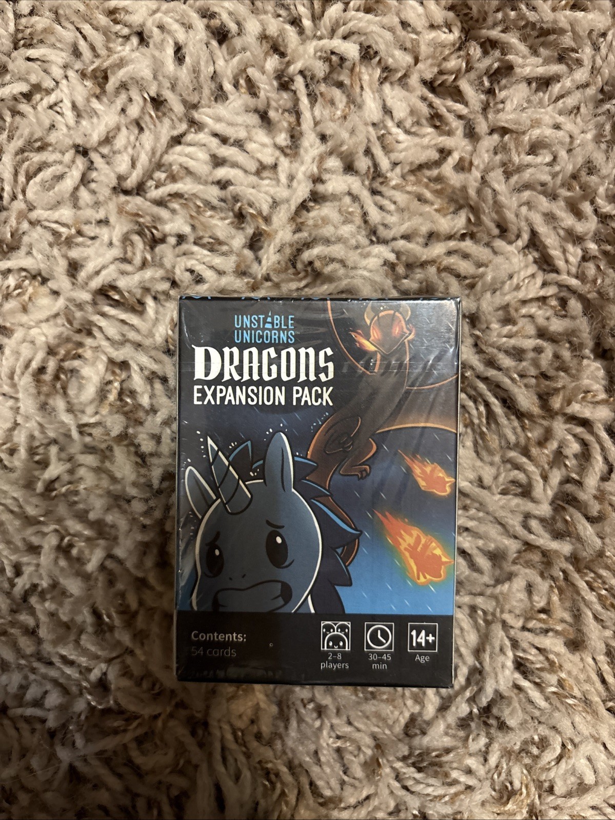 Unstable Unicorns - Dragons Expansion Pack - 54 Cards Brand New - Sealed NIB