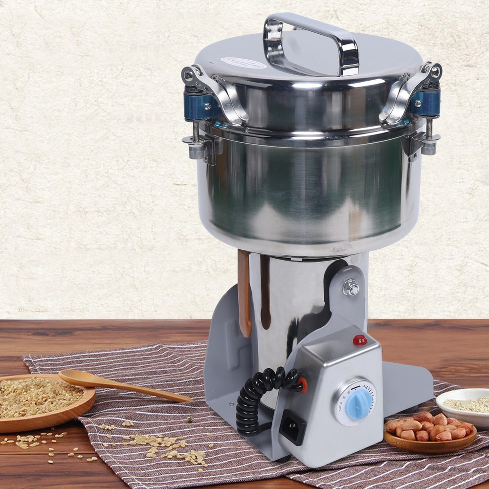 Kitchen Commercial Electric Grain Grinder Coffee Bean Nuts Mill Grinding Machine