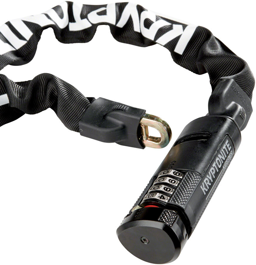 Kryptonite Keeper 790 Chain Lock with Combination 90cm Length End Link Lock