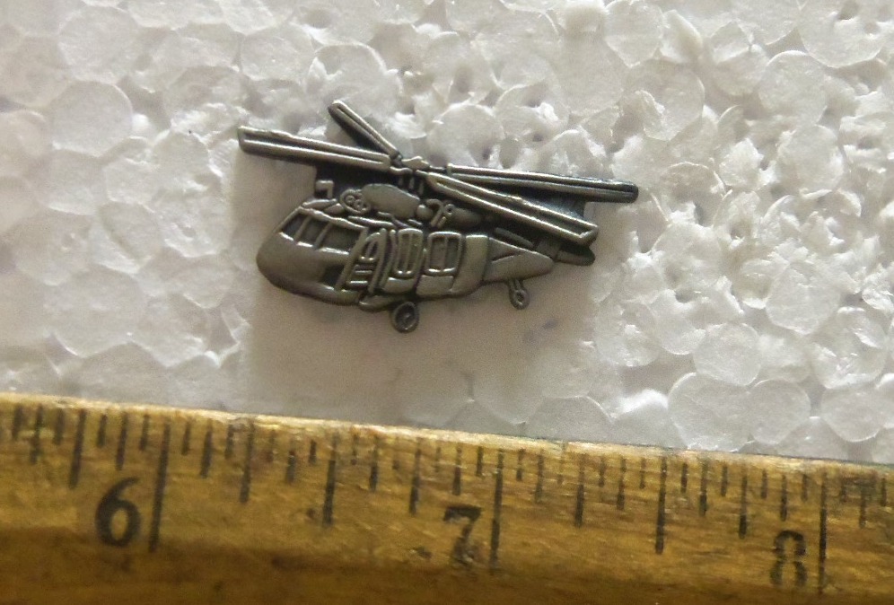 Black Hawk Helicopter Pin