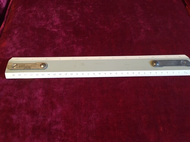 VINTAGE RULER / zeichenmasschinen ruler