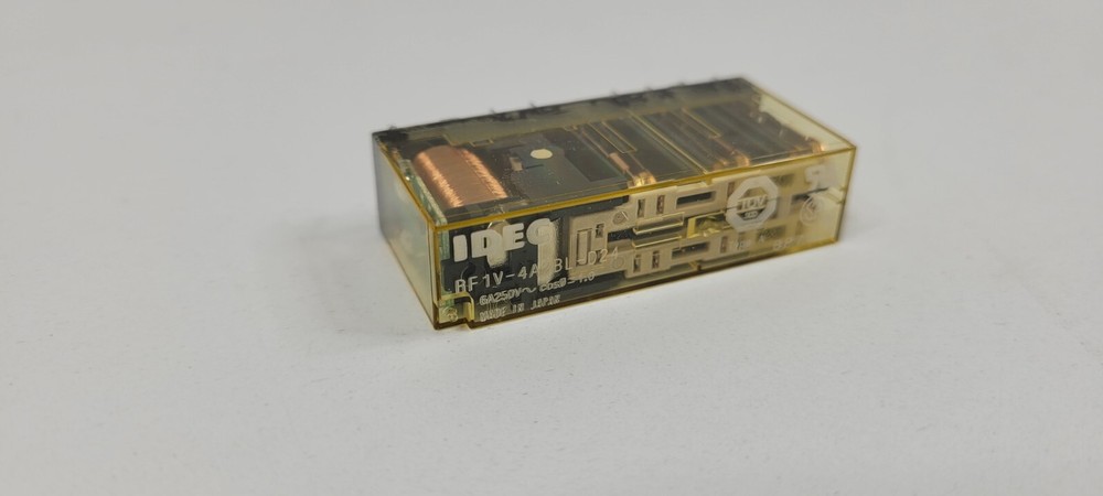 IDEC RF1V-4A2BL-D24 Relay, Force Guided, 4NO-2NC, DC24V, LED, PCB terminals