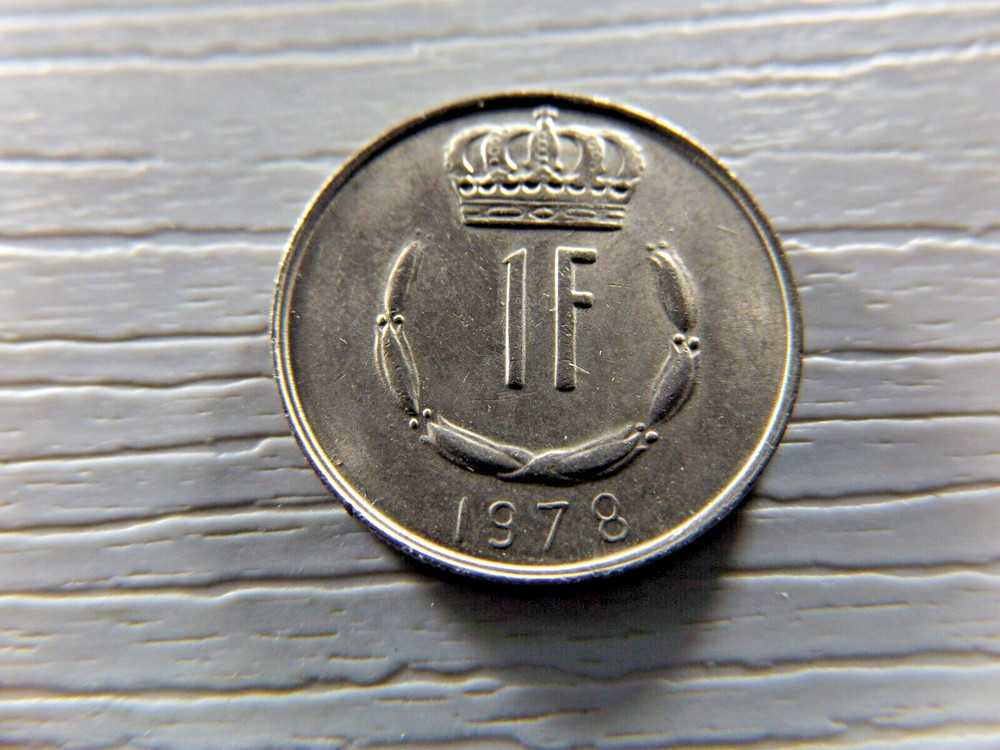 LUXEMBOURG 1978 1 Franc