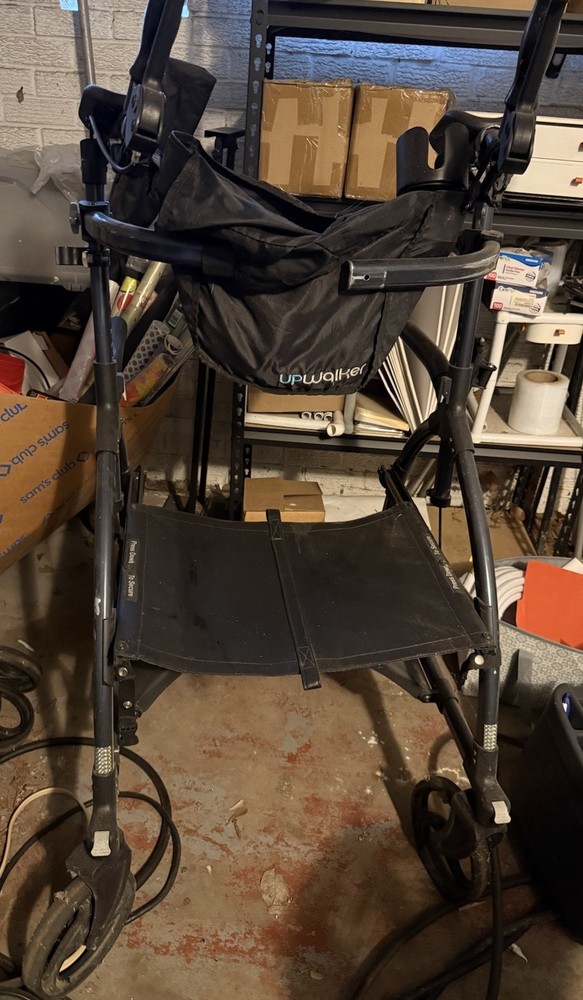 Up Walker Rollator Standing Straight Up Device Mobility