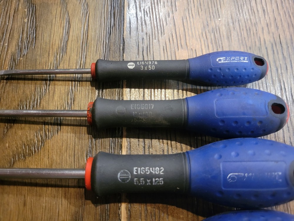Mac Tools EXPERT 5 piece screwdrivers