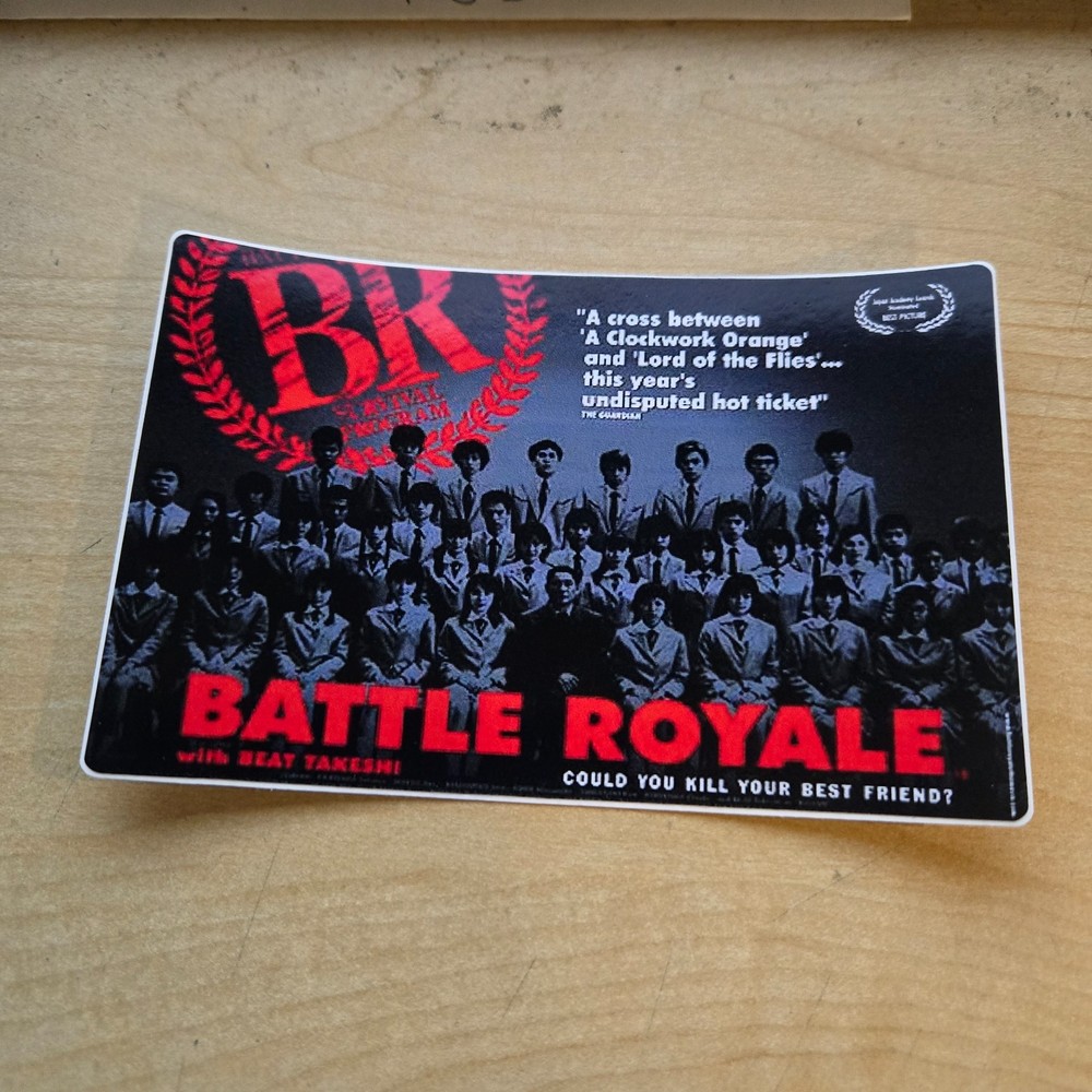 BATTLE ROYALE STICKER