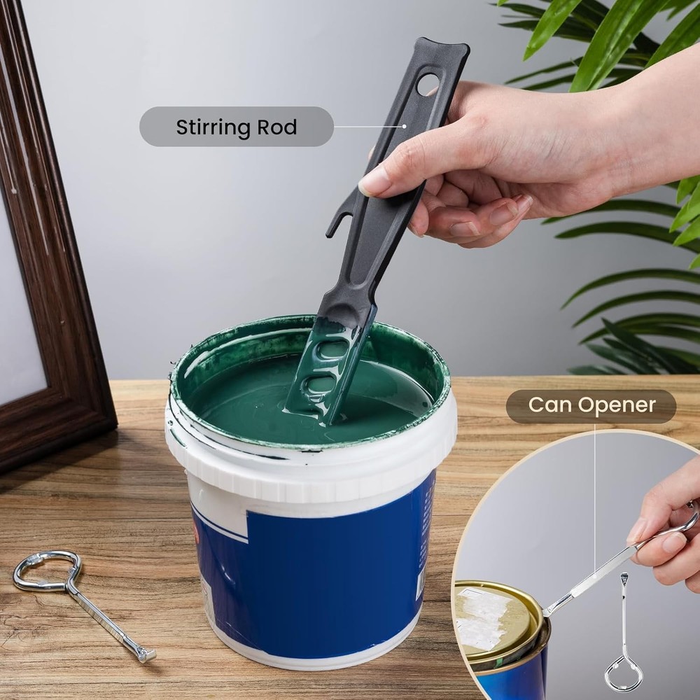 Paint Roller Kit,18 Pack Paint Roller Set, 4"9" Paint Rollers for Painting Walls