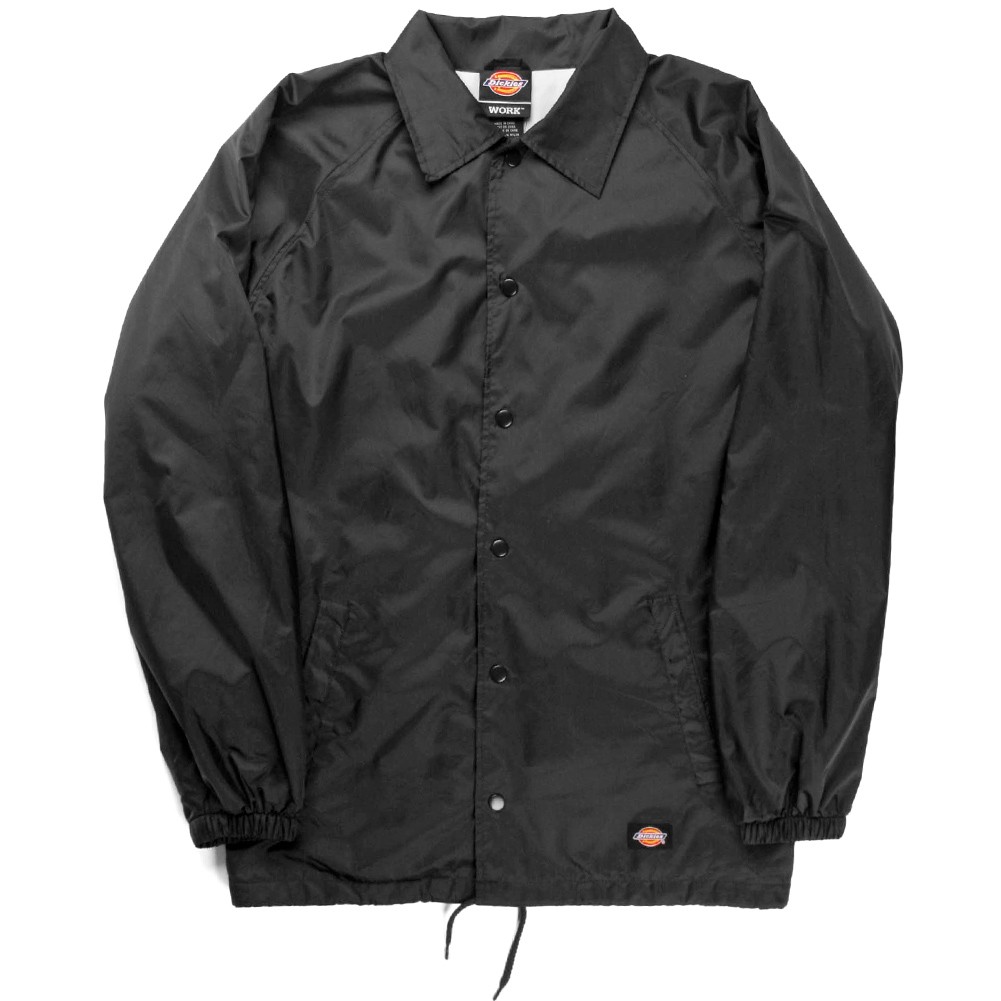 Dickies Snap Front Lined Windbreaker Men's Nylon Coaches Jacket Style # 76242
