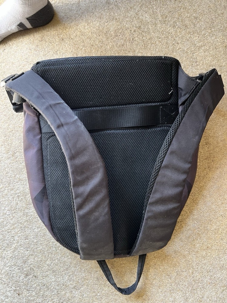 Lamborghini Backpack Black See Description For Condition Rare Piece