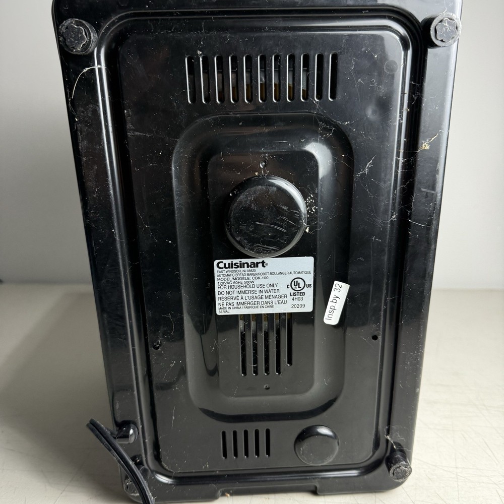 Cuisinart Stainless Steel 2 LB Automatic Programmable Bread Maker CBK-100