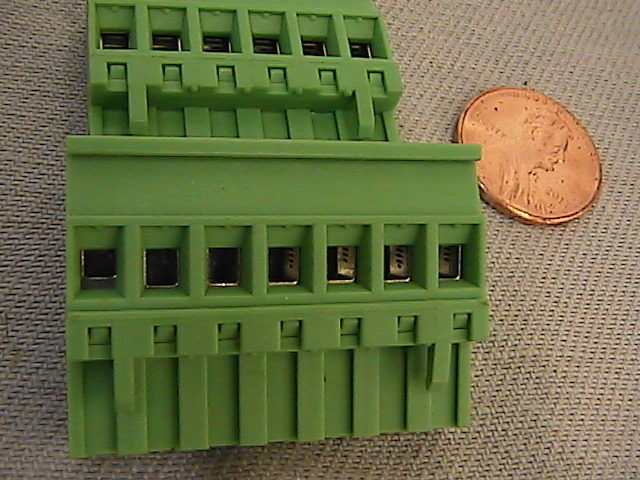 Terminal Block Plug 5mm pitch 7 pin