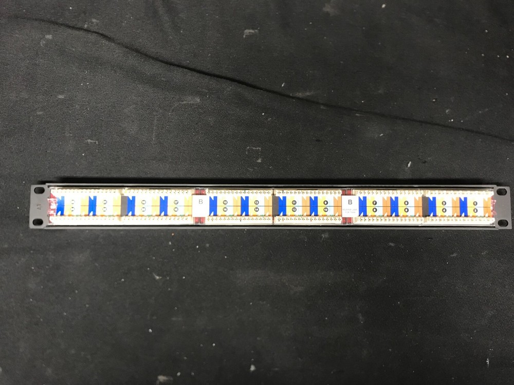 Hubbell Speedgain c5e+ 24-Port Patch Panel P5E24UE