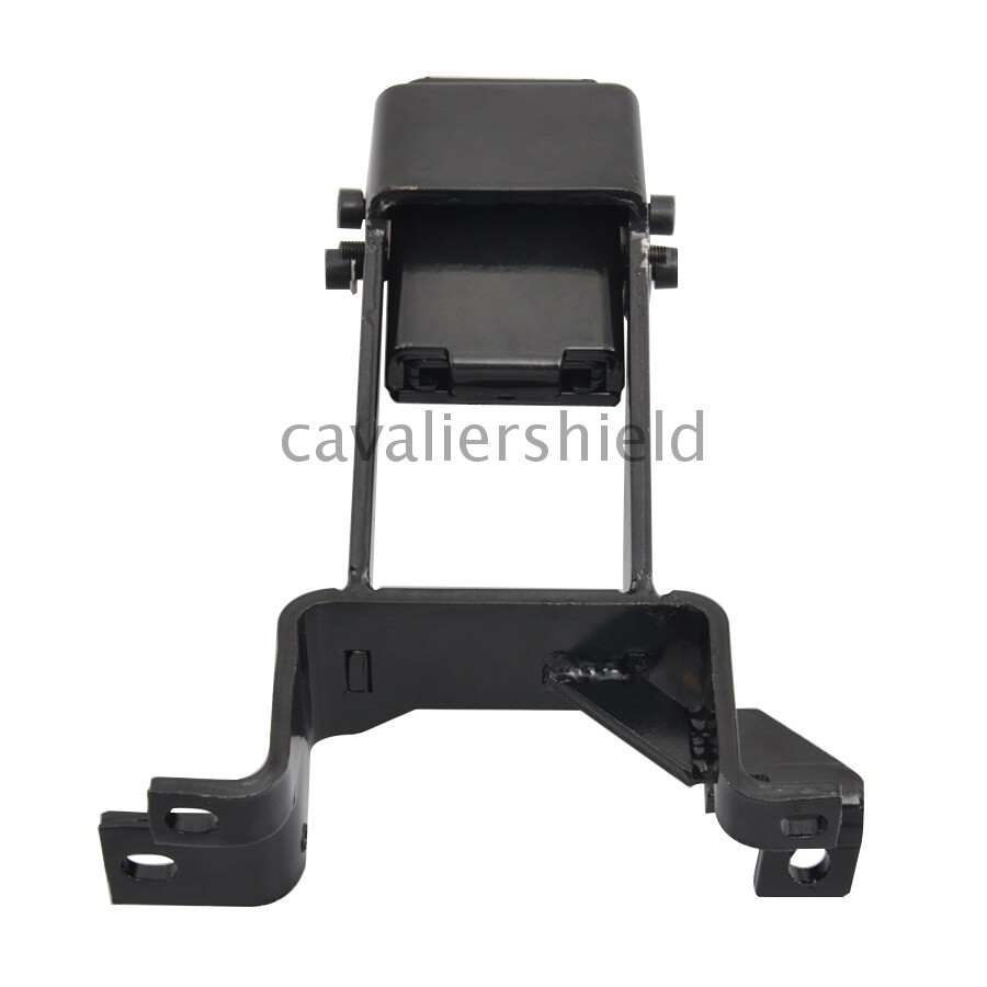 Plug-In Driver Rivet Backrest Black+Mounting Kit For Indian Chief Chieftain 14+