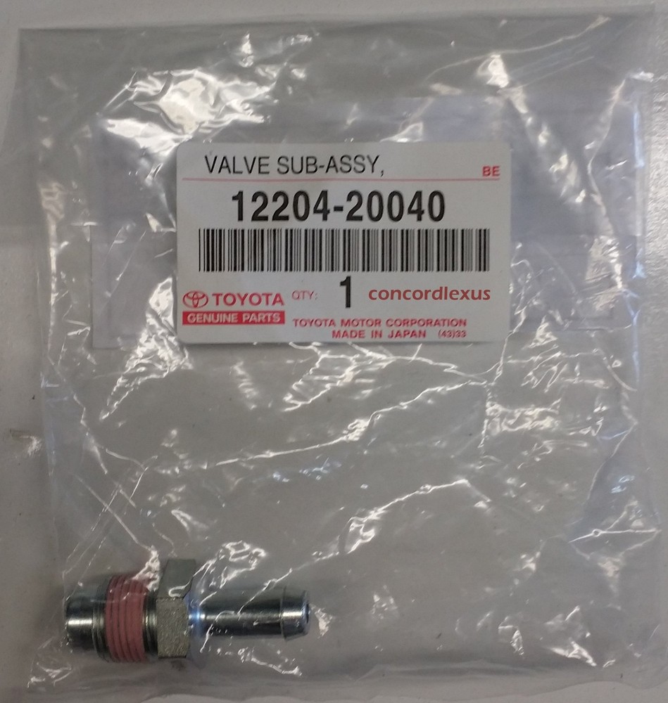 Lexus 12204-20040, PCV Valve Small