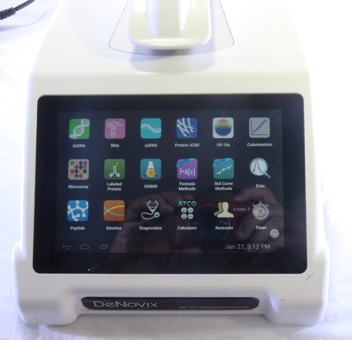 DeNovix DS-11+ Spectrophotometer, For Parts/Repair