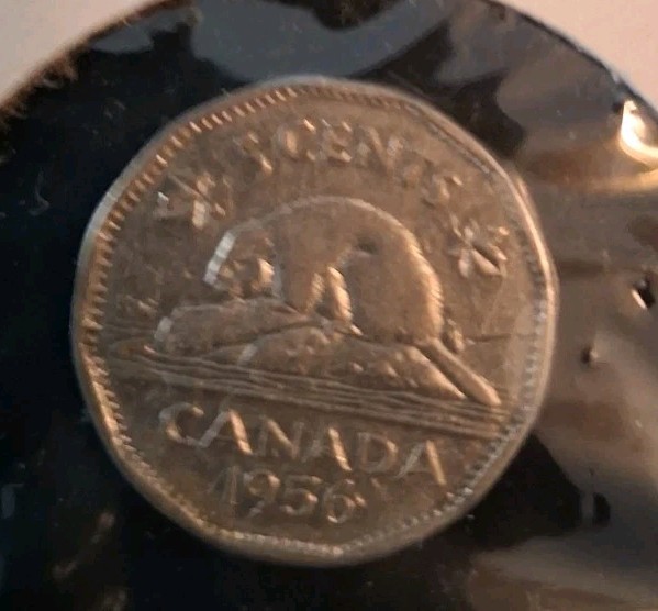1956 Canada Five Cents 5