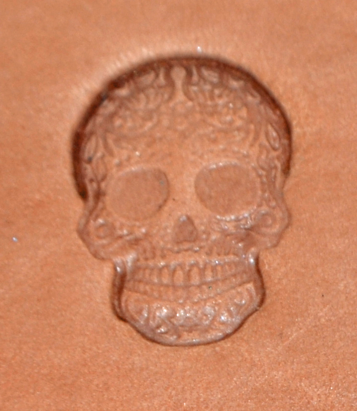 Sugar Skull Craftool 3-D Stamp Tandy Leather 8693-00