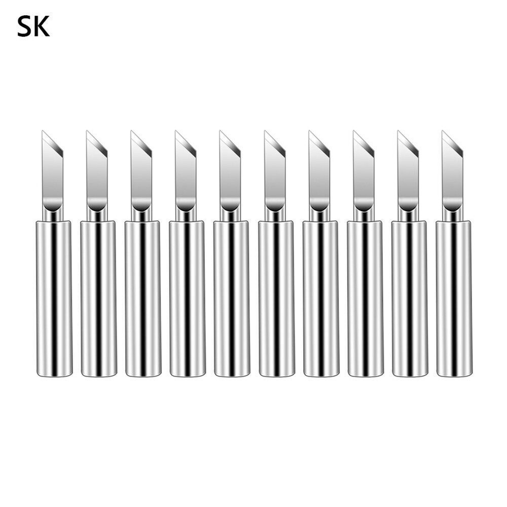 Efficient Solder Iron Tips Set for Soldering Stations 862D+ 878AD and More