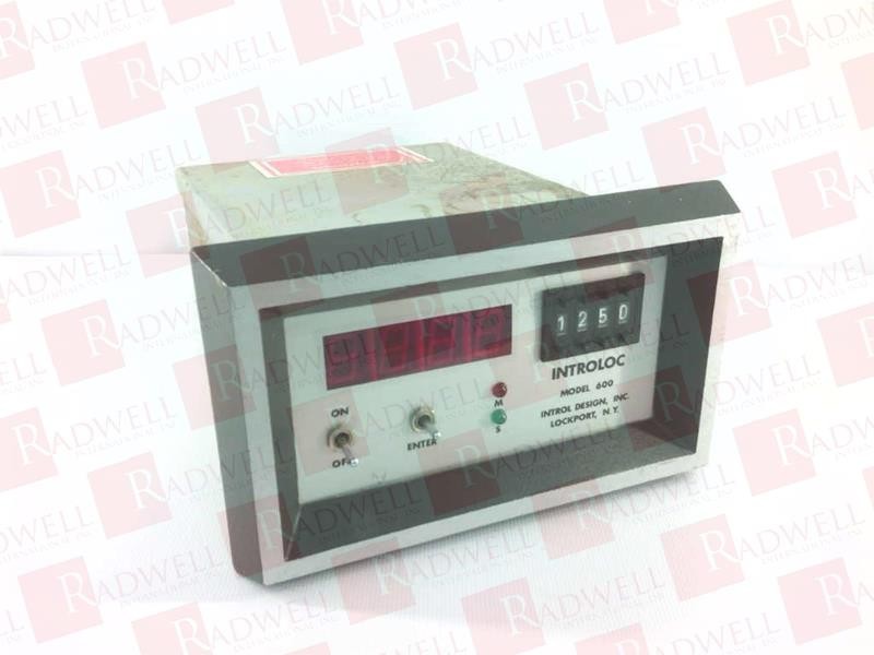 INTROL DESIGN 600A / 600A (USED)