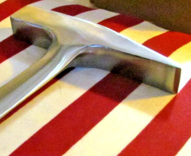 Vintage Malco 18 oz. Sheet Metal Hammer Original Leather Handle (Estwing)