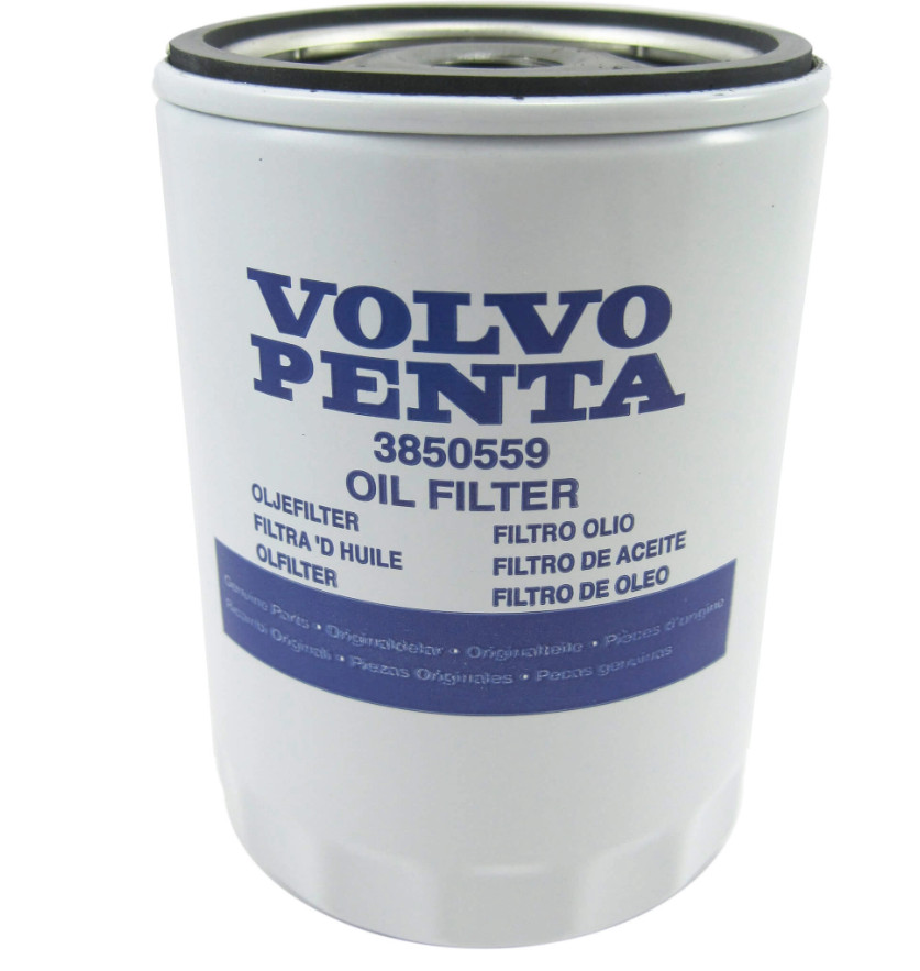 Volvo Penta New  Oil Filter 3850559 (835440) 4.3L, 5.0L, 5.7L, 7.4L, 8.2L (CNC)