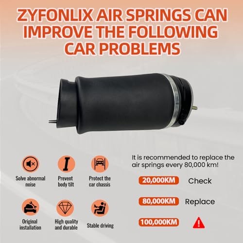 Air Suspension Spring Bag Front Right Compatible with 2002-2012 Front right