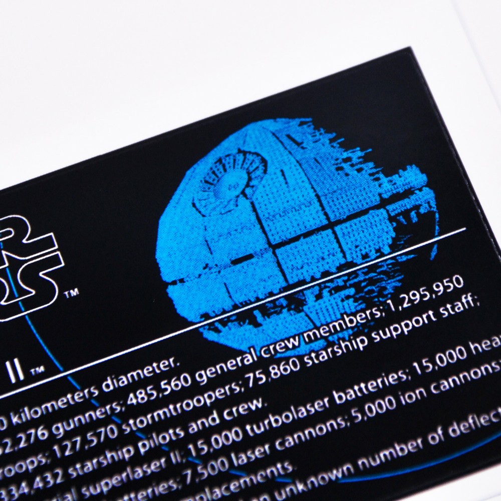 Replacement sticker for set 10143 Precut sticker