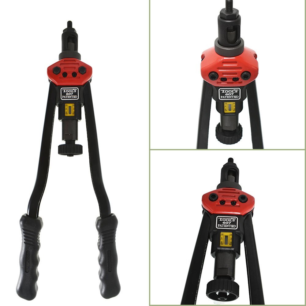 Rivet Nut Gun Kit Rivnut Setting Tools Nut Setter Tool Hand Blind Riveter 16inch