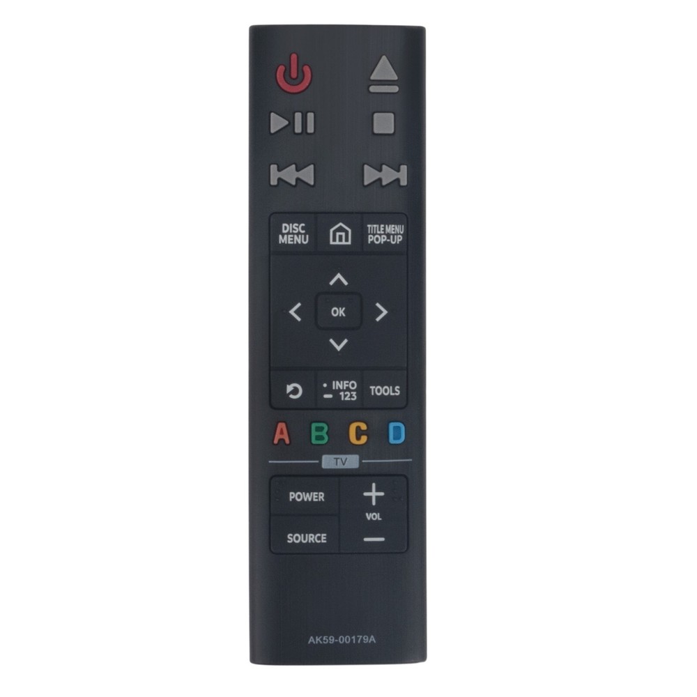 AK59-00179A Replace Remote Control fit for Samsung Blu-Ray DVD Player UBDK8500