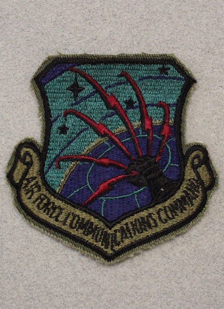 USAF Air Force Patch 101: Air Forces Communications Command - subdued, 3"
