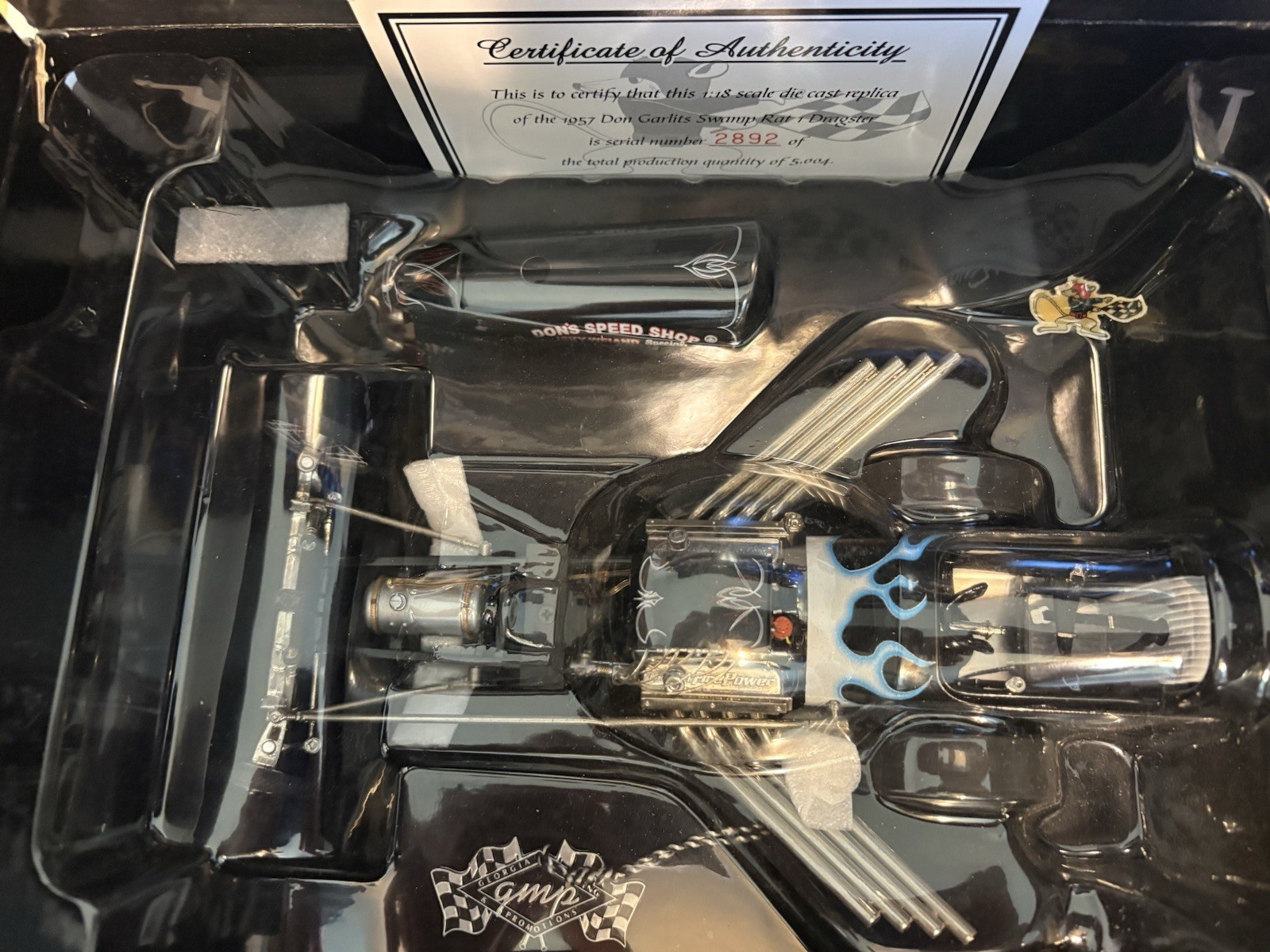 GMP Big Daddy Don Garlits Swamp Rat 1 1957 1/18 1957 Worlds Fastest Dragster