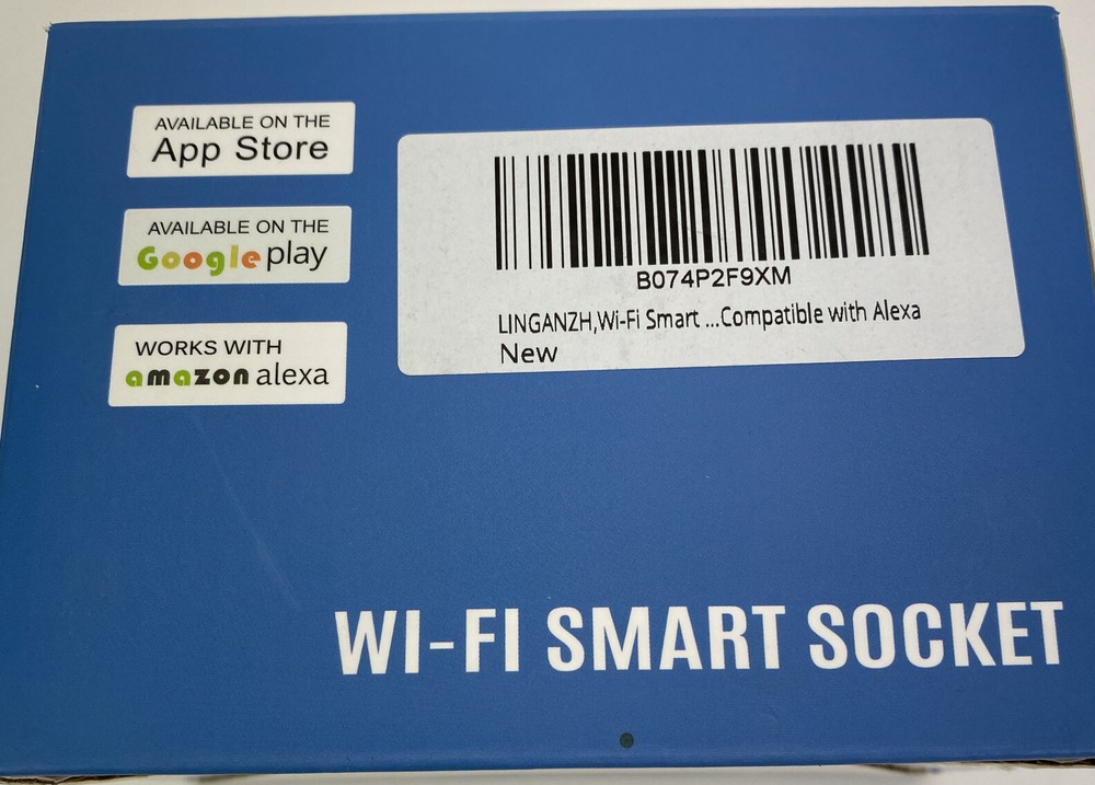 Linganzh Smart Wifi Socket - Works with Alexa